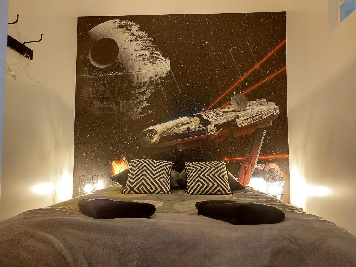 Appartement Cinema Video-Projecteur Et Garage Онфлёр Экстерьер фото